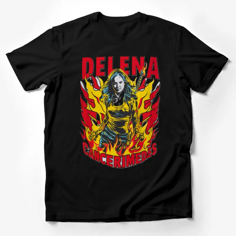 Delena Cancerimedes Fire Emblem Graphic T-Shirt, Bold Colorful Fantasy Tee, Unique Artwork Unisex Apparel Male T-Shirt