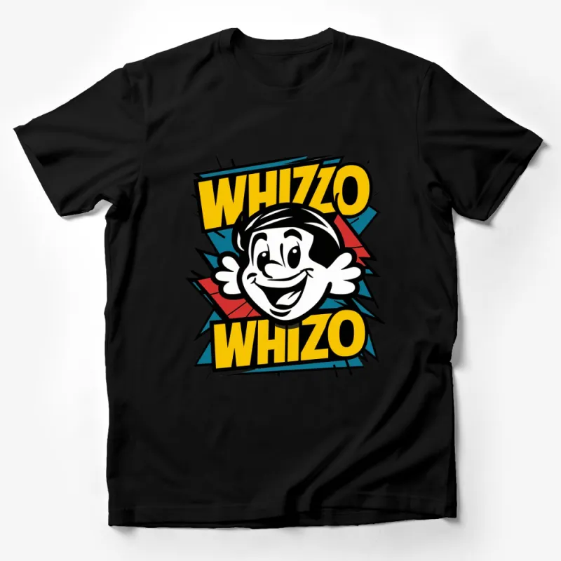 Vintage Cartoon Whizzo T-Shirt, Retro Comic Character Tee, Bold Graphic Design, Unisex Adults Male T-Shirt