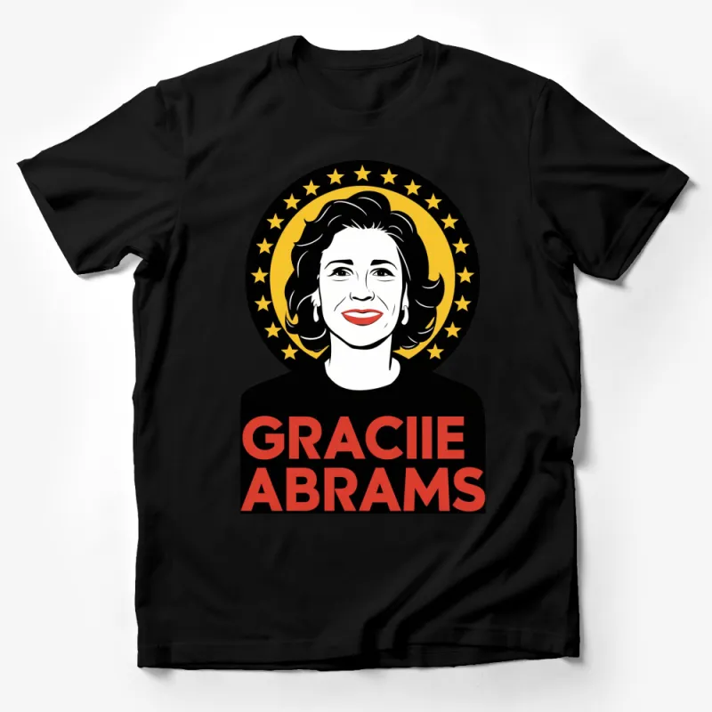 Gracie Abrams Inspired Graphic Tee, Star Circle Logo, Bold Feminist Icon T-Shirt, Unique Gift Idea Male T-Shirt