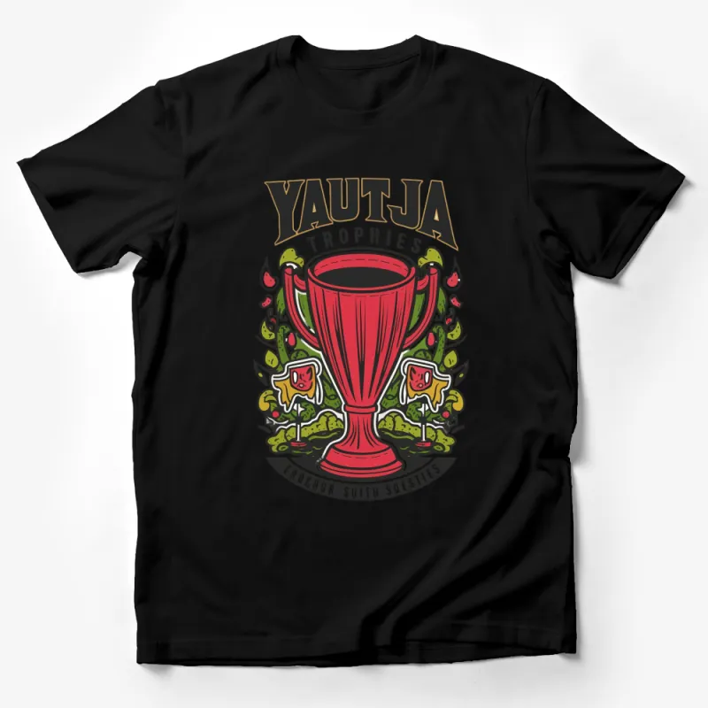 Yautja Trophies Graphic T-Shirt, Predator Fan Art Tee, Geeky Vintage Style Shirt Male T-Shirt