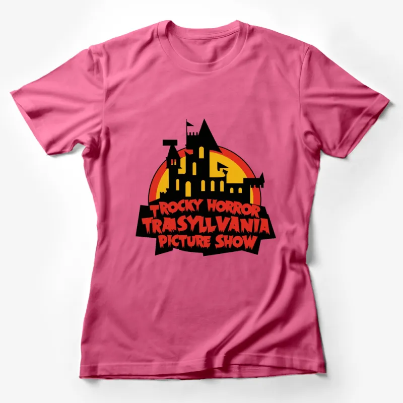 Rocky Horror Transylvania Picture Show T-Shirt, Classic Movie Graphic Tee, Unisex Apparel Female T-Shirt