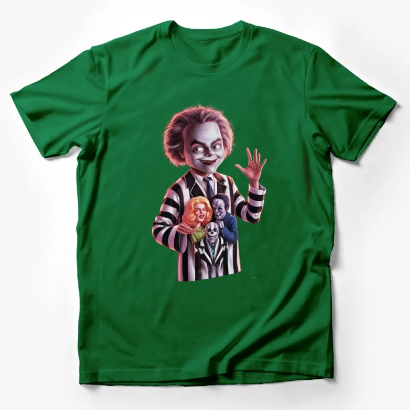 Beetlejuice Movie Inspired T-Shirt, Classic Horror Comedy, Fan Art Tee, Unique Gift Idea Male T-Shirt