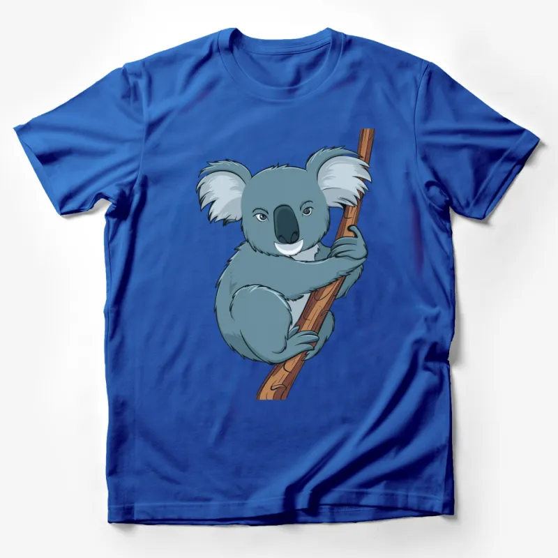 Cute Koala Bear T-Shirt, Adorable Animal Graphic Tee, Unisex Casual Outfit, Perfect Gift Idea Male T-Shirt