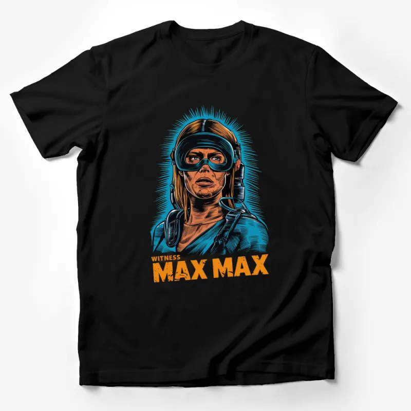 Max Max Witness Retro Movie Inspired T-Shirt, Bold Graphic Tee, Vintage Style Apparel Male T-Shirt