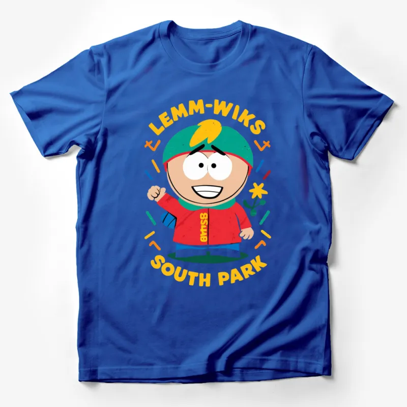 South Park Inspired Lemmiwinks Cartoon Character T-Shirt, Colorful Unisex Tee Male T-Shirt