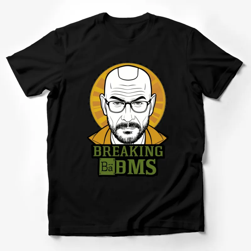 Breaking Bad Inspired T-Shirt, Walter White Graphic Tee, TV Show Fan Apparel Male T-Shirt