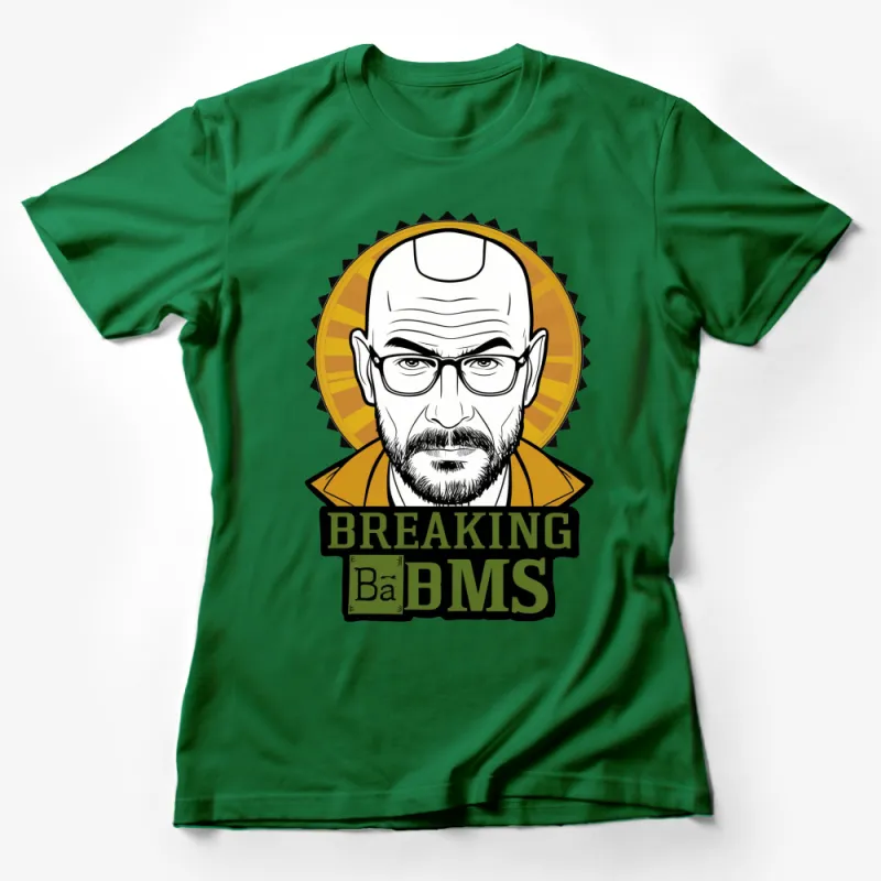 Breaking Bad Inspired T-Shirt, Walter White Graphic Tee, TV Show Fan Apparel Female T-Shirt