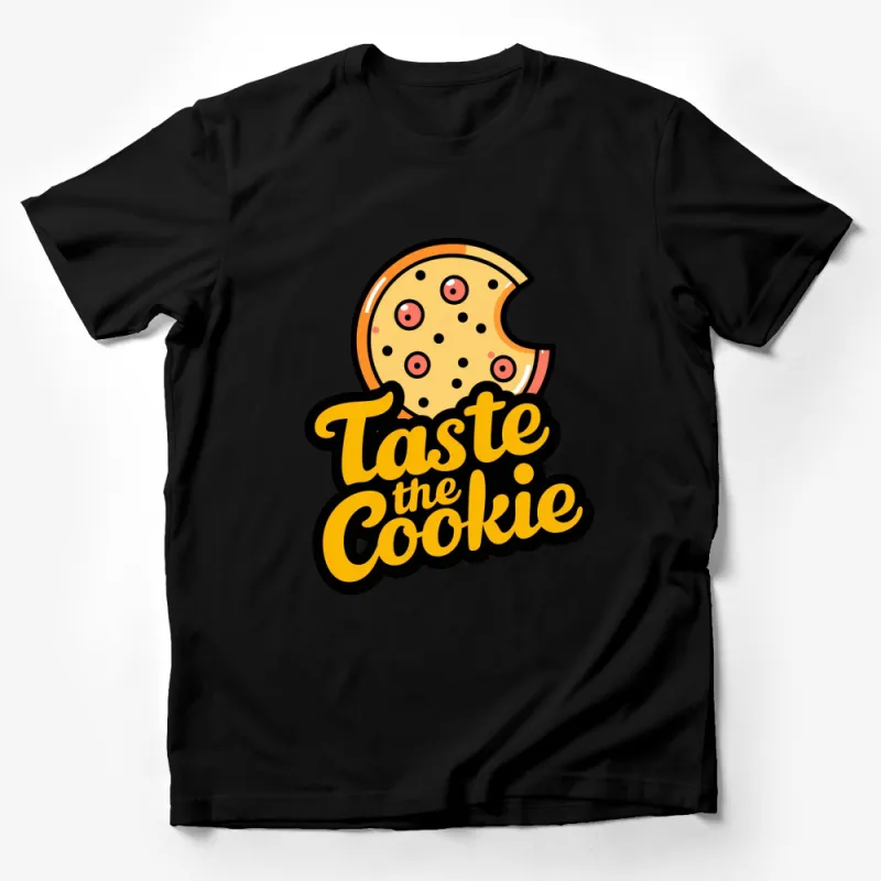 Funny Cookie Lover T-Shirt, Taste the Cookie Graphic Tee, Casual Wear, Foodie Gift Male T-Shirt