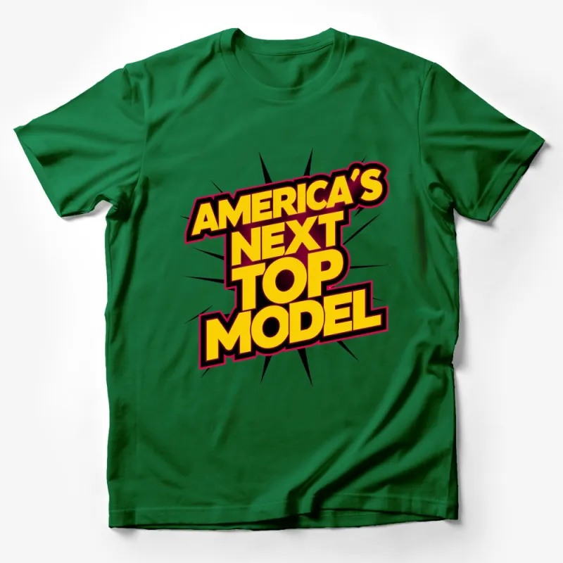 America's Next Top Model Logo T-Shirt, Classic TV Show Fan Merchandise Male T-Shirt