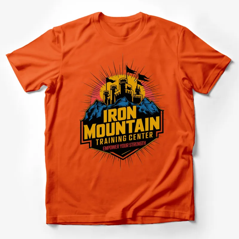 Iron Mountain Training Center Empower Your Strength Graphic T-Shirt Male T-Shirt