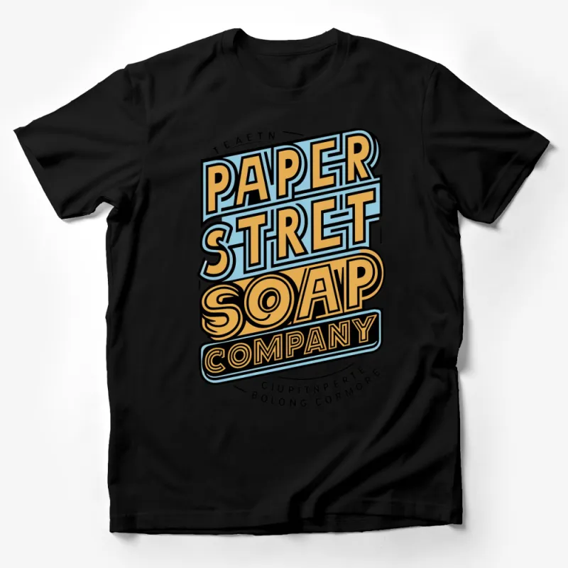 Paper Street Soap Company Retro Graphic Tee, Vintage Look Casual T-Shirt Male T-Shirt