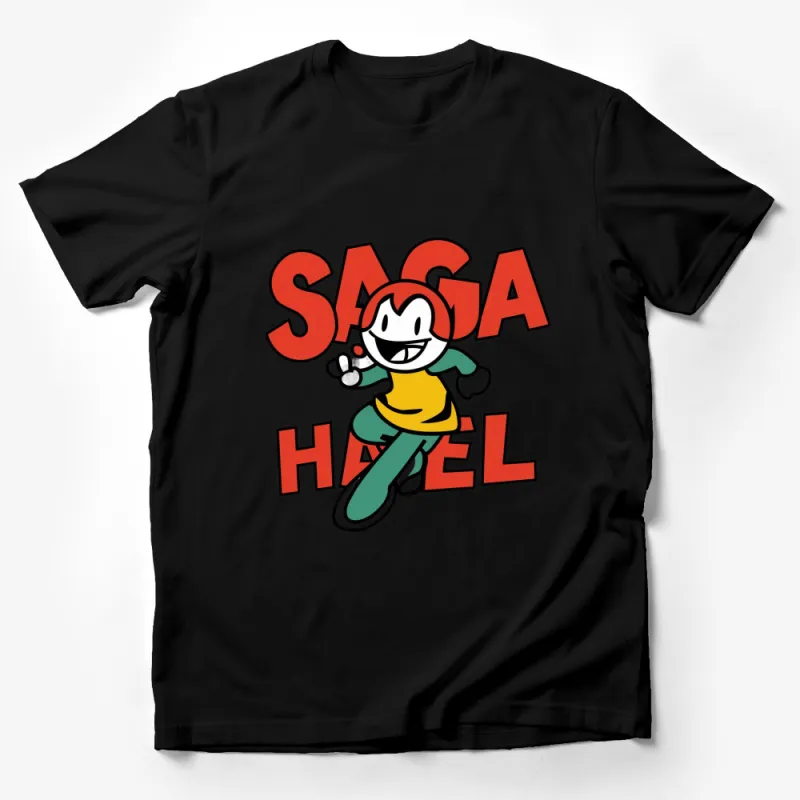 Retro Saga Hazel Cartoon Character T-Shirt, Vintage Style Bold Graphic Tee, Unisex Clothing Gift Idea Male T-Shirt