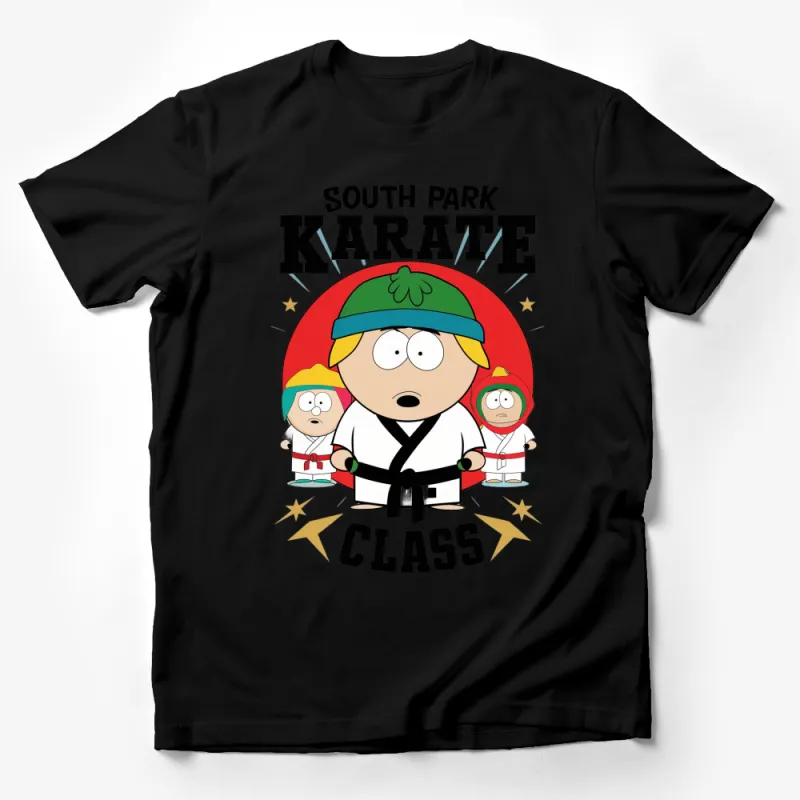 South Park Karate Class T-Shirt, Funny Animated TV Show Tee, Unique Comedy Series Fan Gift Male T-Shirt