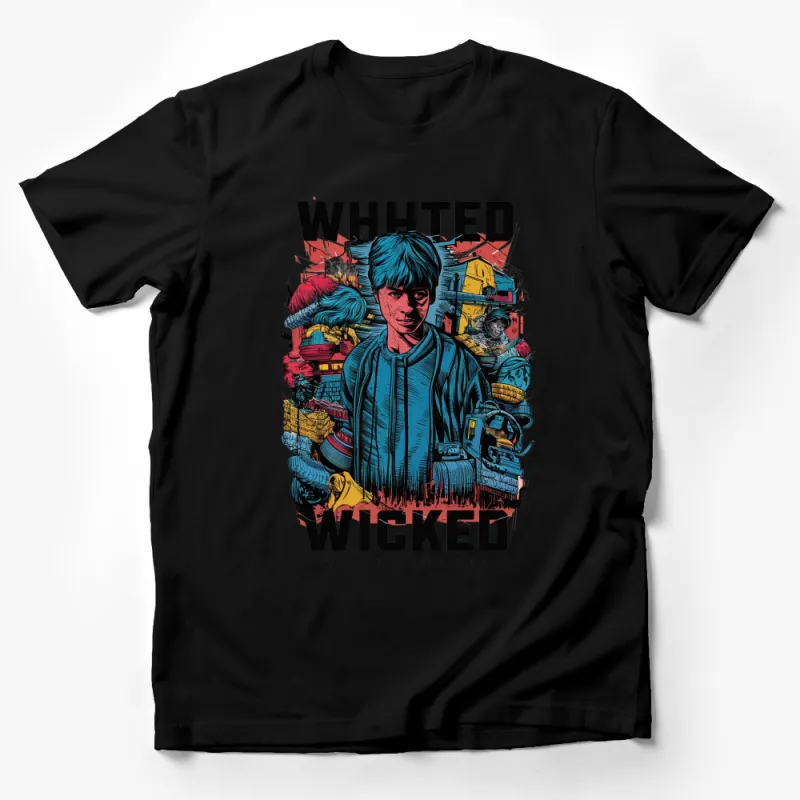 Maze Runner Inspired T-Shirt, Wicked WHTEO Design, Sci-Fi Themed Graphic Tee, Fan Apparel Male T-Shirt