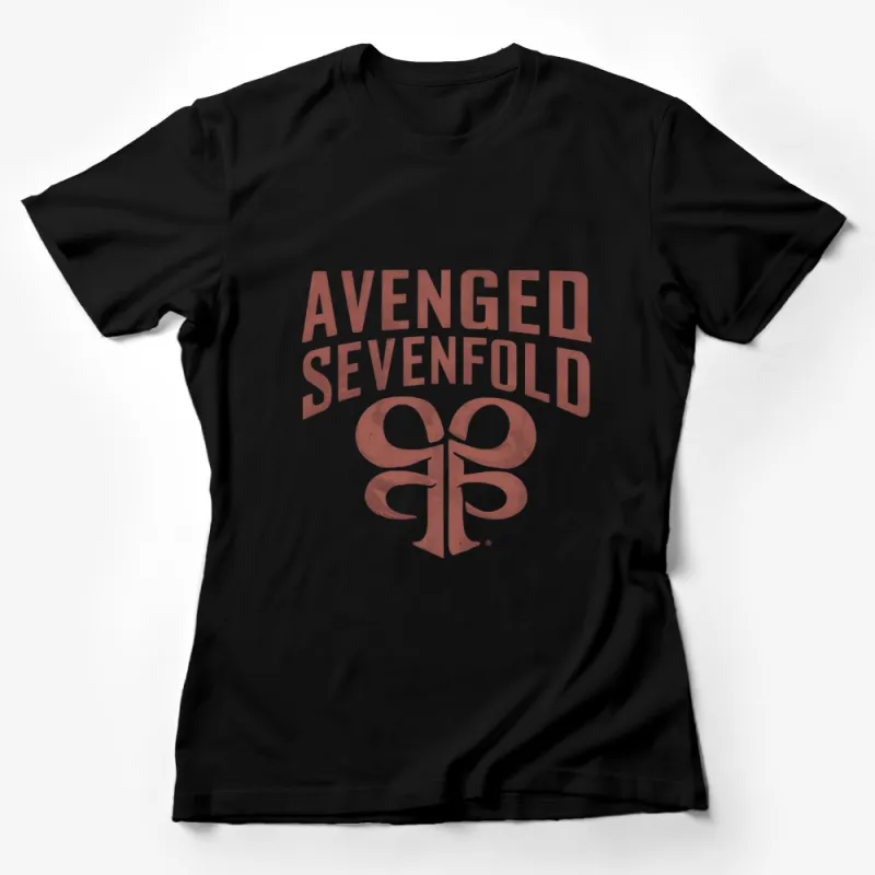 Avenged Sevenfold Band Logo T-Shirt, Vintage Rock Music Tee, Fan Merchandise, Unisex Shirt Female T-Shirt