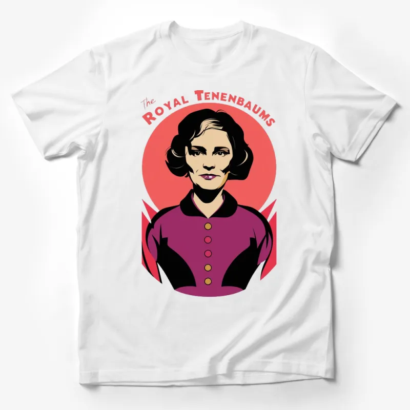 The Royal Tenenbaums Inspired T-Shirt, Vintage Style Graphic Tee, Unique Film Character Shirt Male T-Shirt