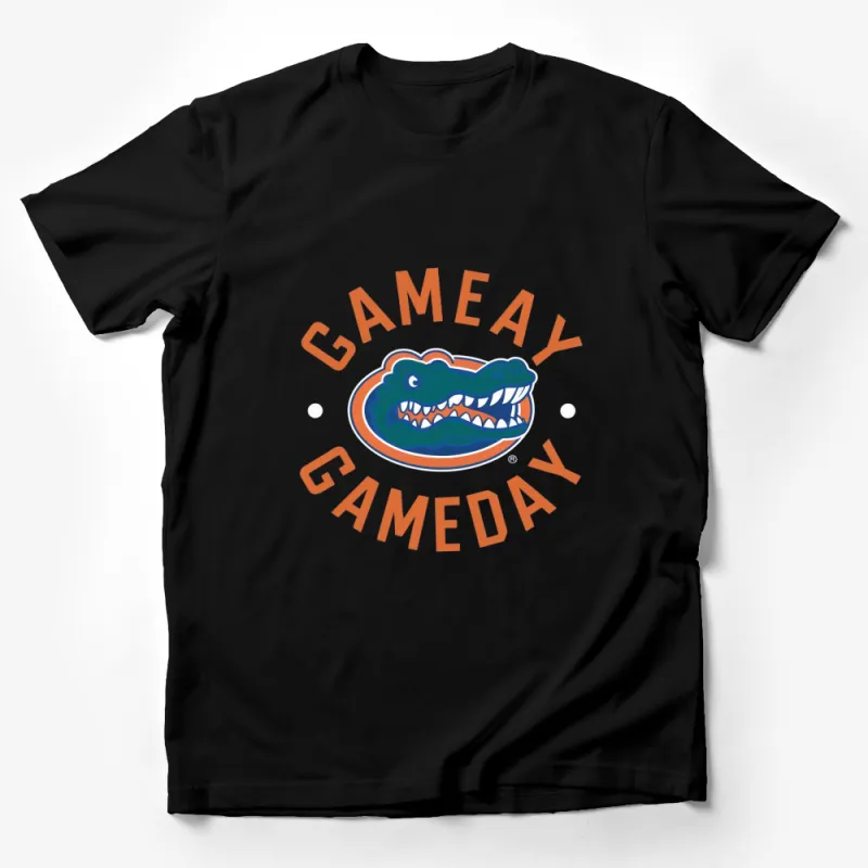 Game Day Gator T-Shirt, College Football Fan Apparel, Unisex Sports Tee Male T-Shirt