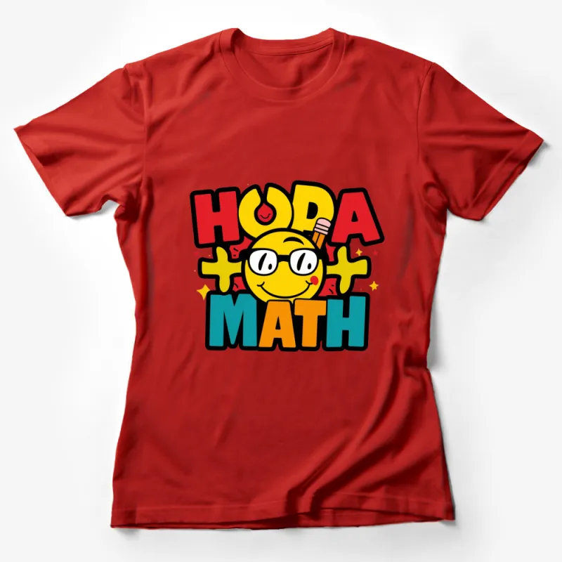 Cool Math Games Logo T-Shirt, Colorful Retro Style, Hoda Math Graphic Tee, Fun Educational Shirt for Teachers Female T-Shirt