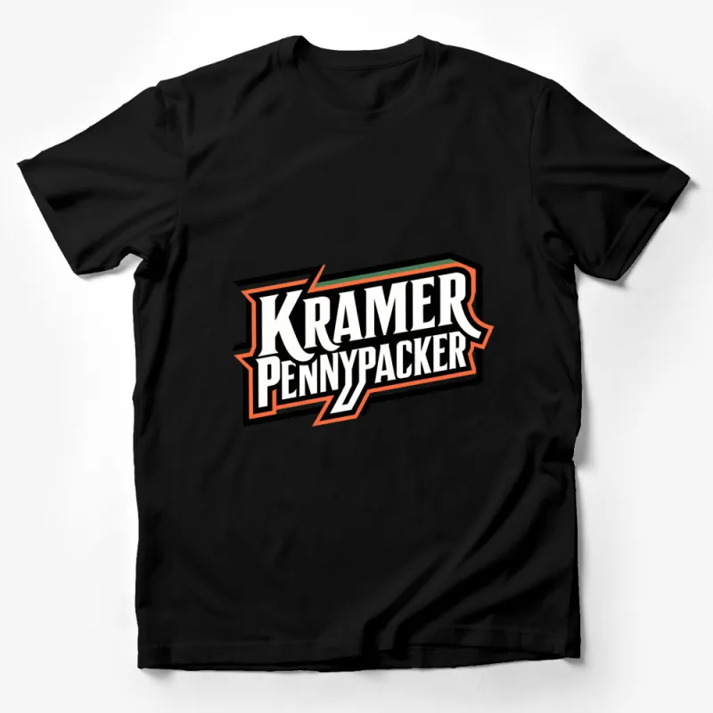 Kramer Pennypacker Bold Graphic T-Shirt, Unisex Vintage Style Tee, Urban Fashion Statement Shirt Male T-Shirt