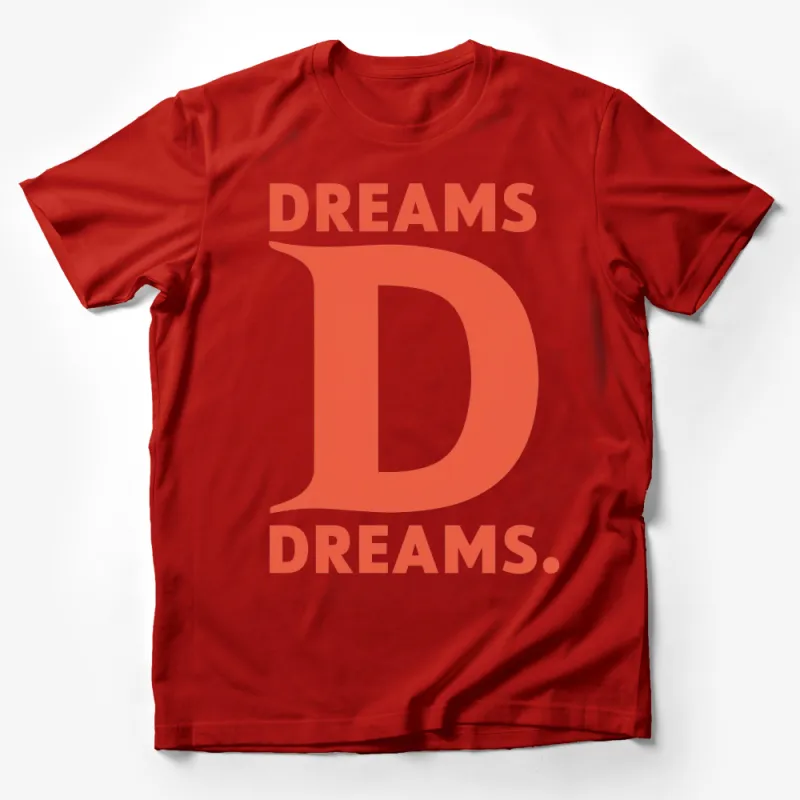 Orange Dreams Logo T-Shirt, Bold Graphic Tee, Unisex Fashion Top, Casual Streetwear, Trendy Design Shirt Male T-Shirt