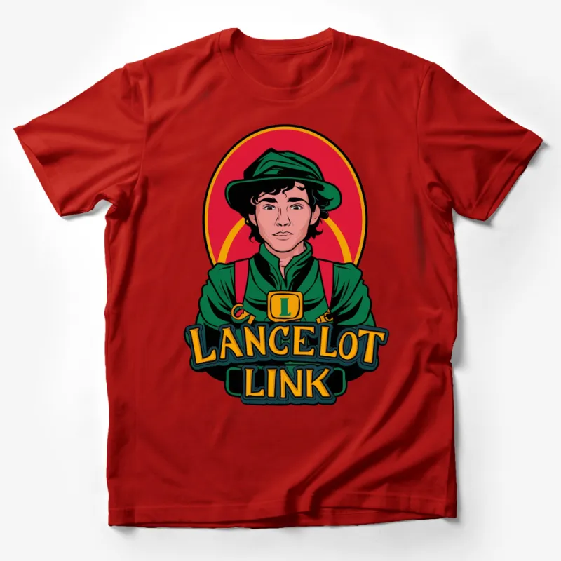 Lancelot Link Secret Agent Graphic T-Shirt, Vintage Cartoon Chimpanzee Tee, Retro 70s Style Shirt Male T-Shirt