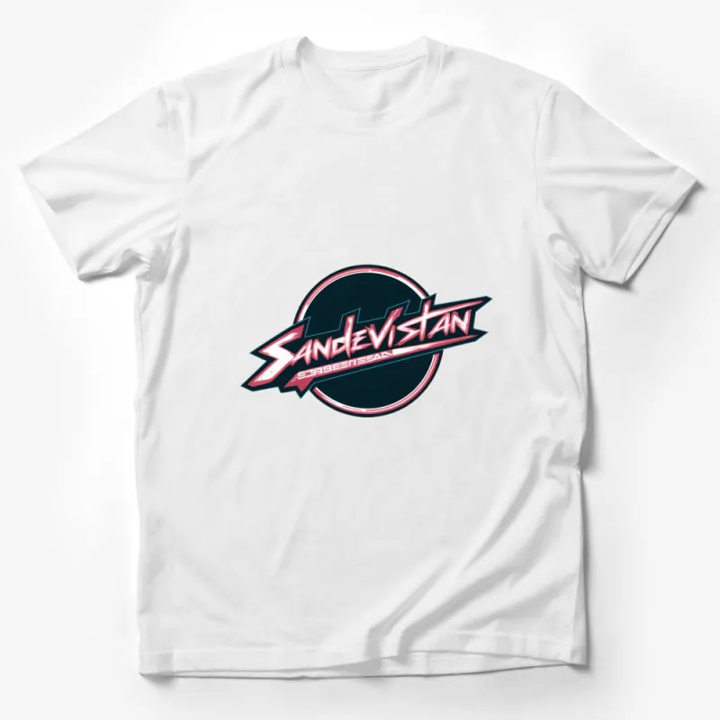 Retro Sandevistan Cyberpunk Style Graphic T-Shirt, Trendy Sci-Fi Themed Tee, Unisex Apparel Male T-Shirt