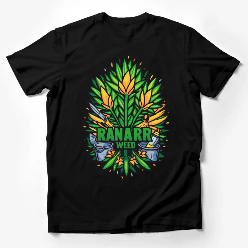 Vintage Ranarr Weed Graphic T-Shirt, Unisex Tee, Botanical Retro Shirt, Hipster Tee, Gift Idea Male T-Shirt