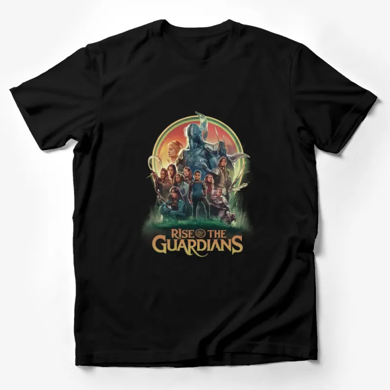 Rise of the Guardians Movie Poster T-Shirt, Vintage Art, Fan Merchandise, Graphic Tee for Men and Women Male T-Shirt