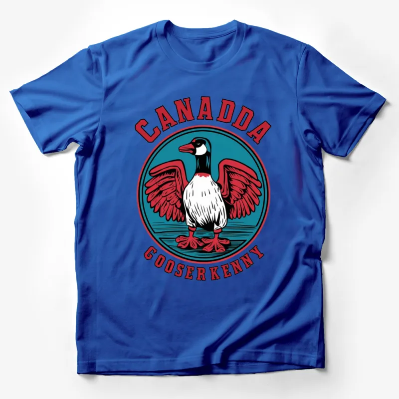 Vintage Canada Goose T-Shirt, Retro Goose Kenny Graphic Tee, Unisex Casual Shirt, Bird Lovers Apparel Male T-Shirt