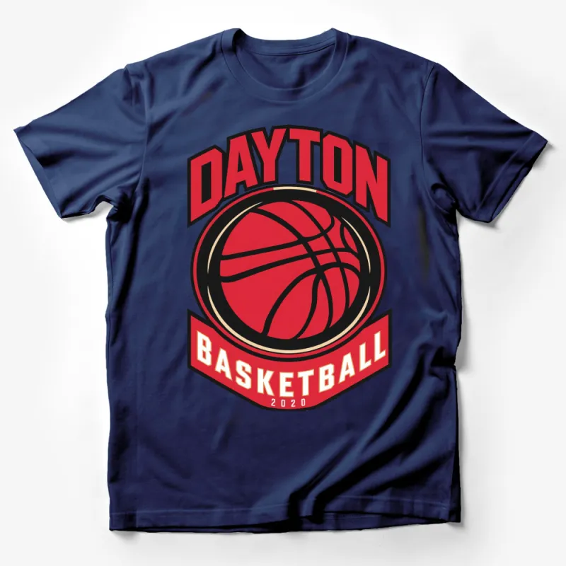 Dayton 2020 Basketball Logo T-Shirt, Vintage Sports Team Fan Apparel, Unisex Tee Male T-Shirt