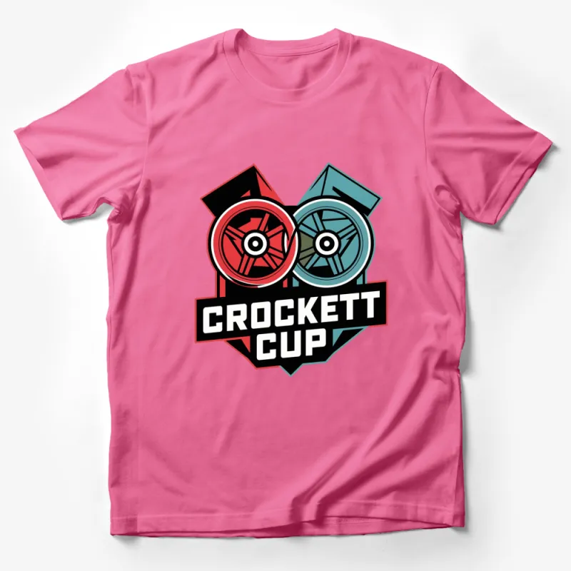 Vintage Crockett Cup T-Shirt, Retro Wrestling Event Graphic Tee, Unique Sports Apparel Male T-Shirt