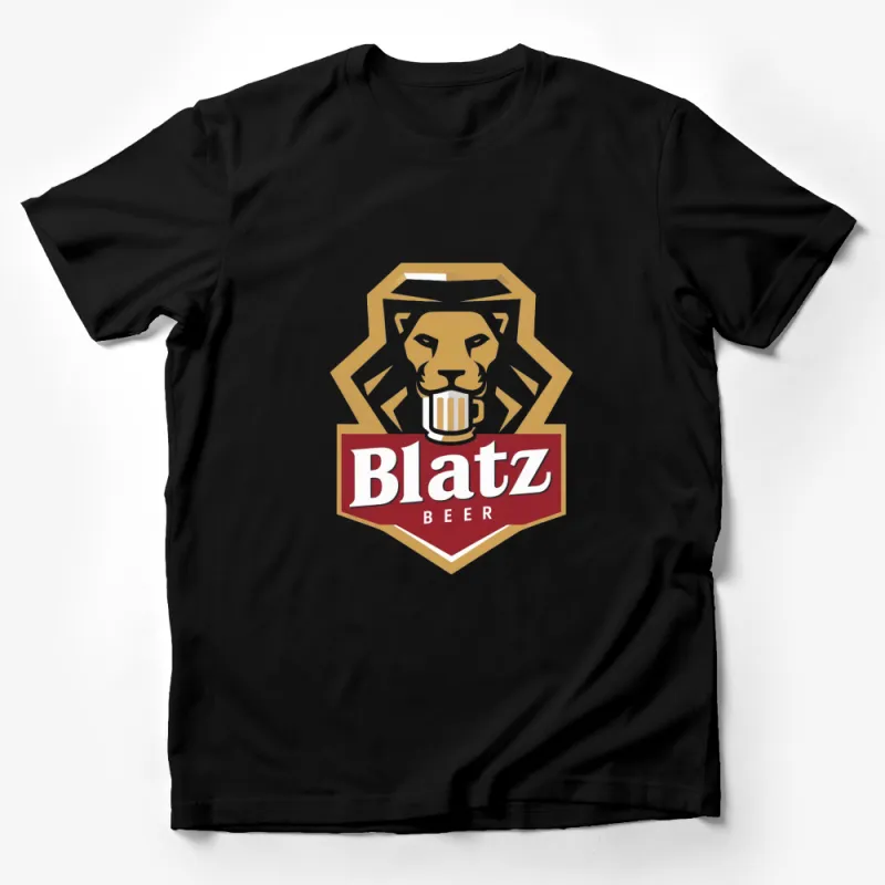 Vintage Blatz Beer T-Shirt, Classic Beer Logo, Casual Brewery Shirt, Retro Bar Tee, Craft Beer Lover Gift Male T-Shirt