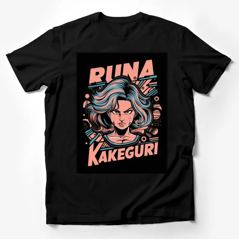 Runa Yomozuki T-Shirt, Kakegurui Anime Graphic Tee, Unisex Manga Shirt, Fan Art Apparel Male T-Shirt