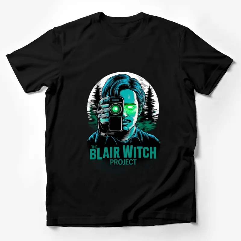 The Blair Witch Project Retro Movie T-Shirt, Vintage Horror Film Tee, Unisex Graphic Shirt Male T-Shirt