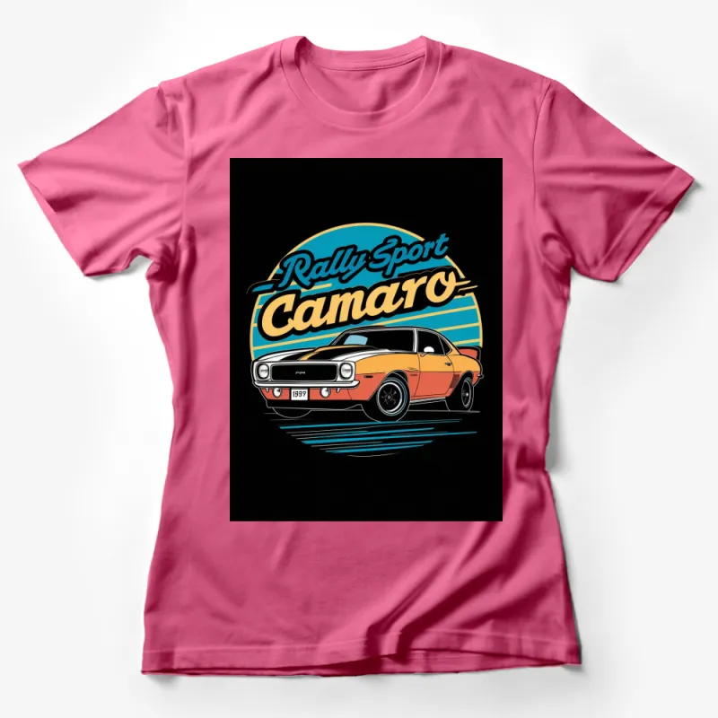 Vintage Camaro Rally Sport 1997 T-Shirt, Classic Car Enthusiast, Retro Automotive Tee Female T-Shirt