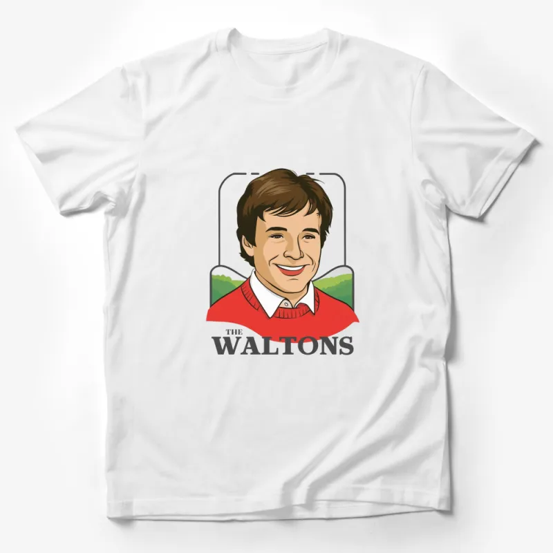 Vintage The Waltons Inspired T-Shirt, Classic TV Show Graphic Tee, Retro Style 70s Television Fan Apparel Male T-Shirt