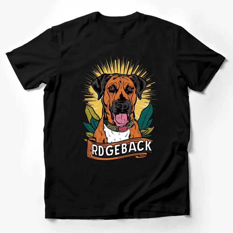 Rhodesian Ridgeback Dog T-Shirt, Vintage Style Graphic Tee, Pet Lover Gift, Animal Shirt Male T-Shirt