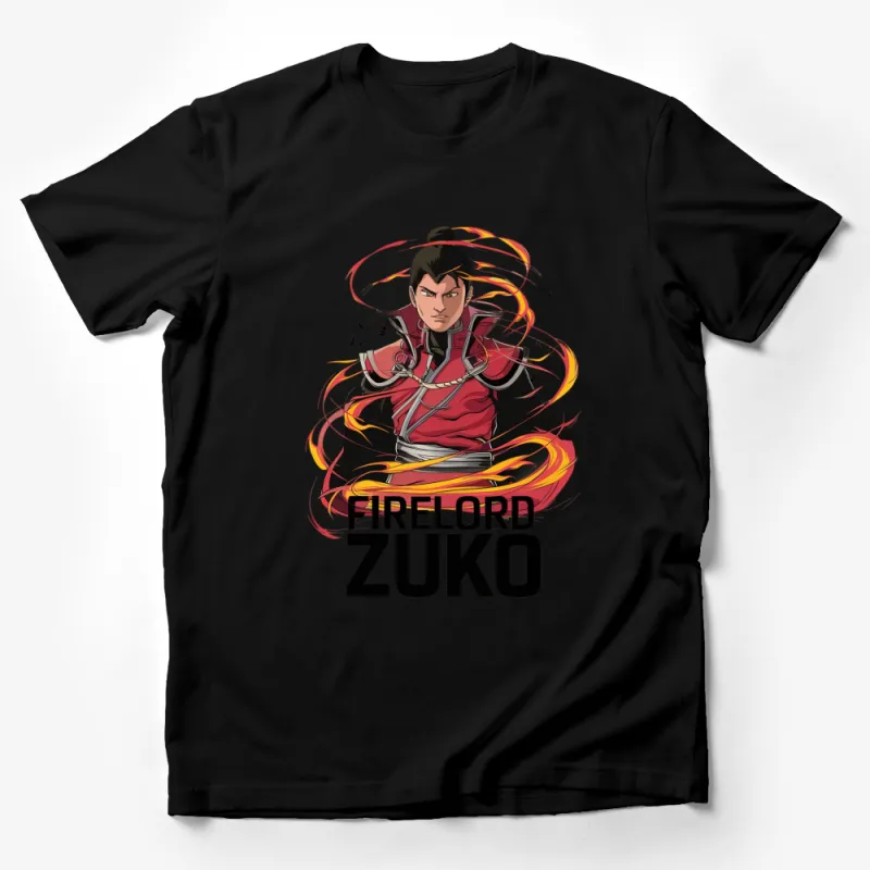 Firelord Zuko T-Shirt Avatar The Last Airbender, Anime Inspired Graphic Tee for Fans Male T-Shirt