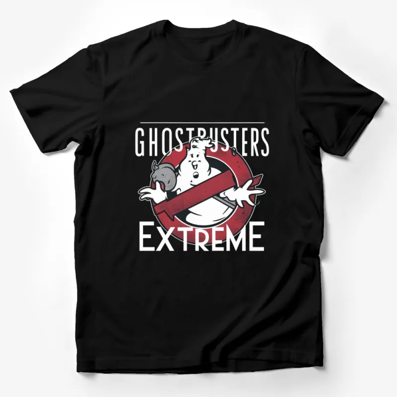 Ghostbusters Extreme Classic Logo T-Shirt, Vintage Movie Graphic Tee, Unisex Nostalgic Shirt Design Male T-Shirt