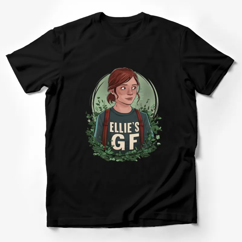 Ellie's GF Graphic T-Shirt, Video Game Inspired Tee, Urban Style Women's Apparel Male T-Shirt