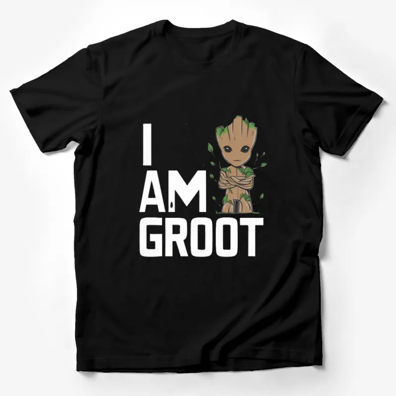 I Am Groot T-Shirt, Cute Guardians of the Galaxy Tee, Unisex Superhero Shirt, Gift for Marvel Fans Male T-Shirt