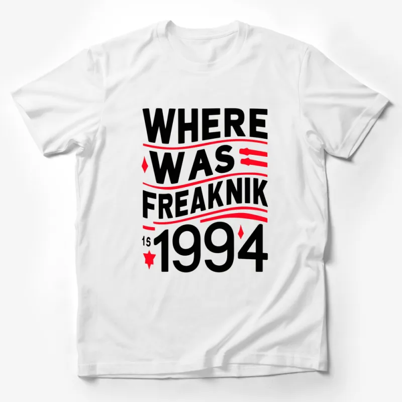 Vintage Freaknik 1994 T-Shirt, Classic 90s Hip Hop Tee, Retro Party T-Shirt, Unisex Fashion Male T-Shirt