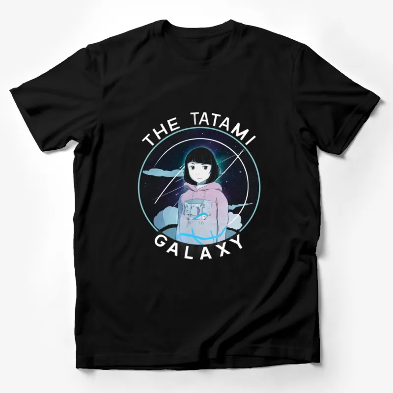 The Tatami Galaxy Anime Inspired T-Shirt, Night Sky Design, Stylish Graphic Tee for Fans Male T-Shirt