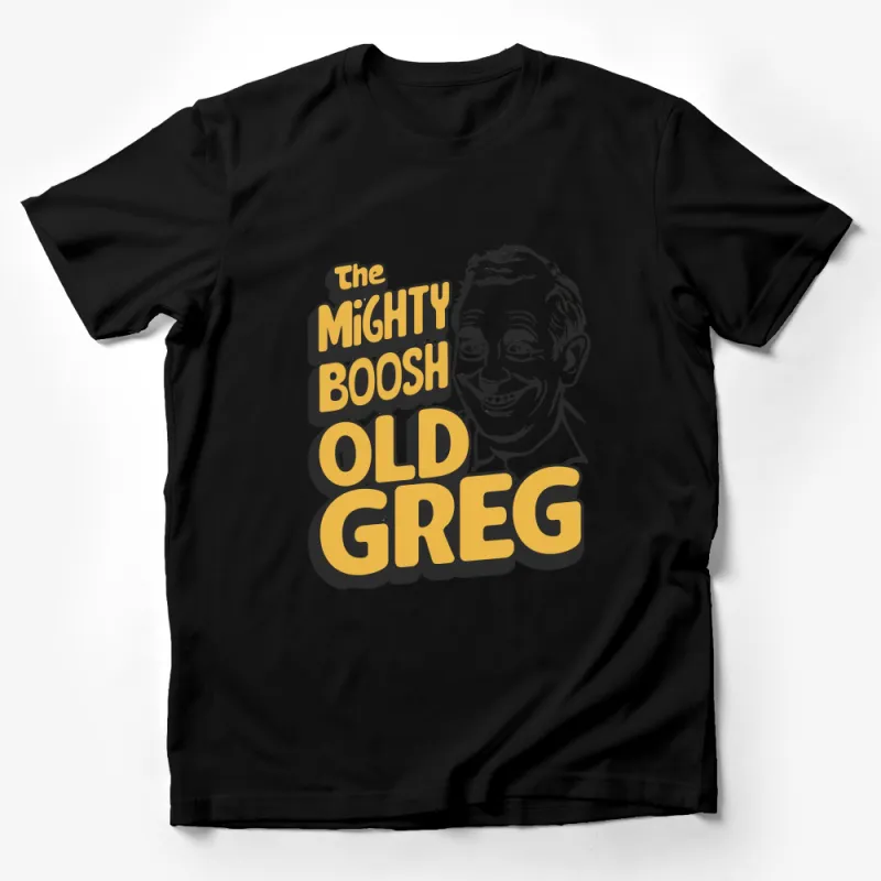 The Mighty Boosh Old Gregg Inspired T-Shirt, Funny British Comedy Tee, Unique Graphic Shirt for Fans Male T-Shirt