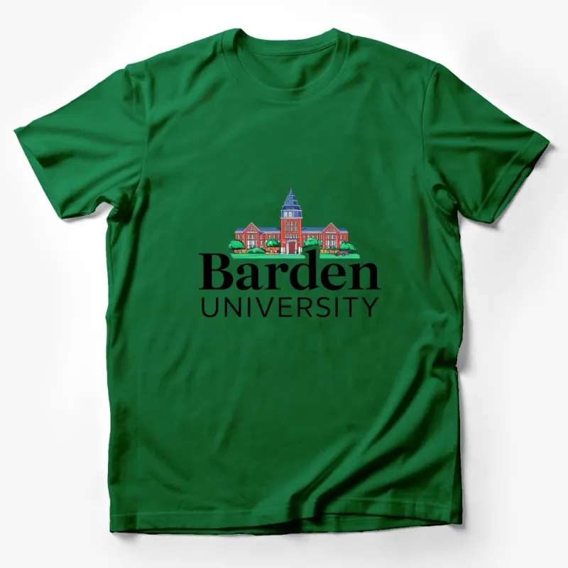 Barden University Logo T-Shirt, Classic College Design Tee, Unisex Adult Apparel, Vintage-Inspired School Graphic Male T-Shirt