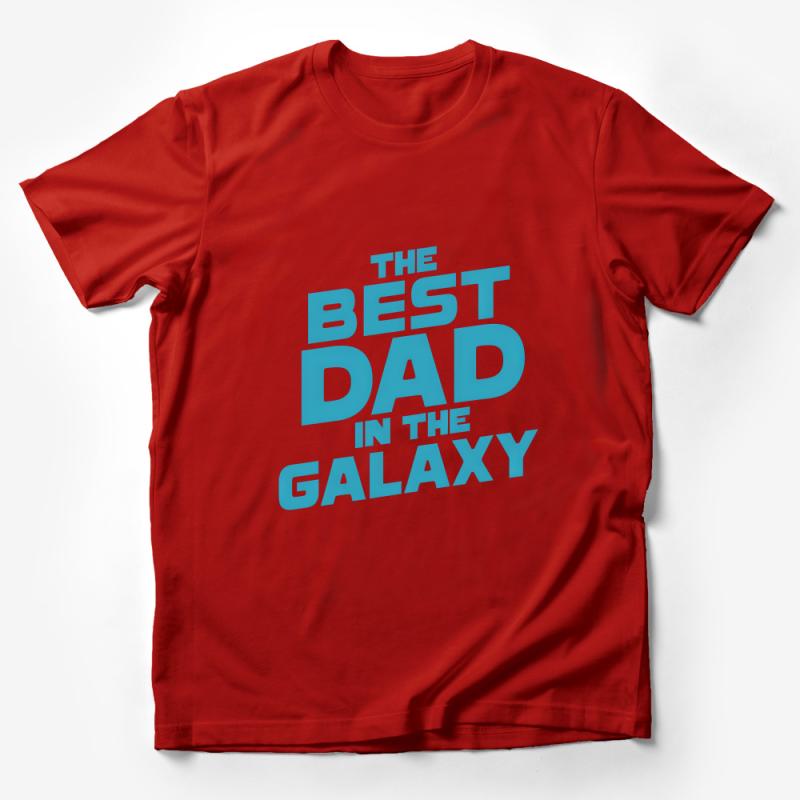 Funny Best Dad in the Galaxy T-Shirt, Father's Day Gift Tee, Novelty Men's Shirt, Unique Dad Birthday Present, Cool Graphic Tee for Him Male T-Shirt