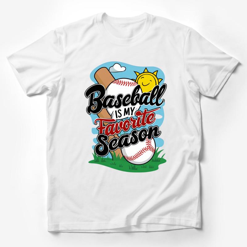 Unisex Baseball Season T-Shirt, Casual Sports Tee, Summer Graphic Shirt, Perfect Gift for Baseball Lovers Male T-Shirt