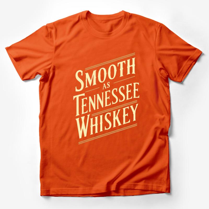 Smooth as Tennessee Whiskey T-Shirt, Stylish Unisex Southern Comfort Tee, Soft Cotton Graphic Shirt for Whiskey Lovers Male T-Shirt