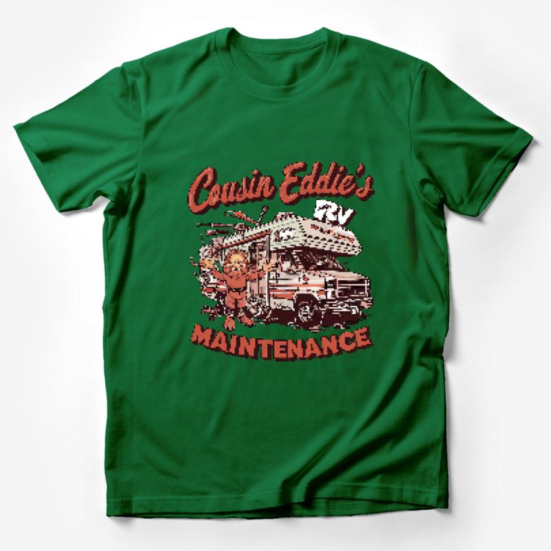 Cousin Eddie's Maintenance Vintage RV Shirt, Funny Camping Tee, Classic Movie Humor T-Shirt, Unisex Graphic Tee Male T-Shirt