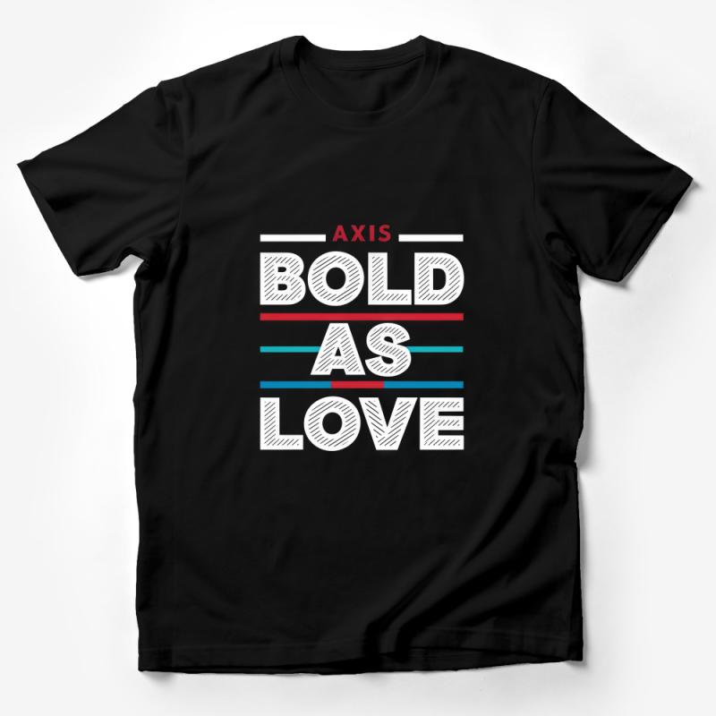 Axis Bold as Love Graphic Tee, Unisex Retro Music T-Shirt, Vintage-Inspired Band Shirt, Classic Rock Tee, Gift for Music Lovers Male T-Shirt